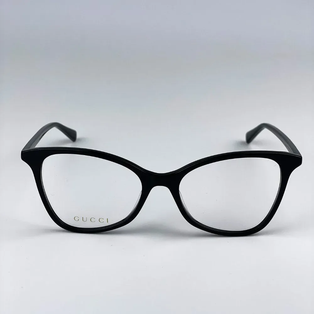 Gucci GG1360O 001 Eyeglasses Black Square Women